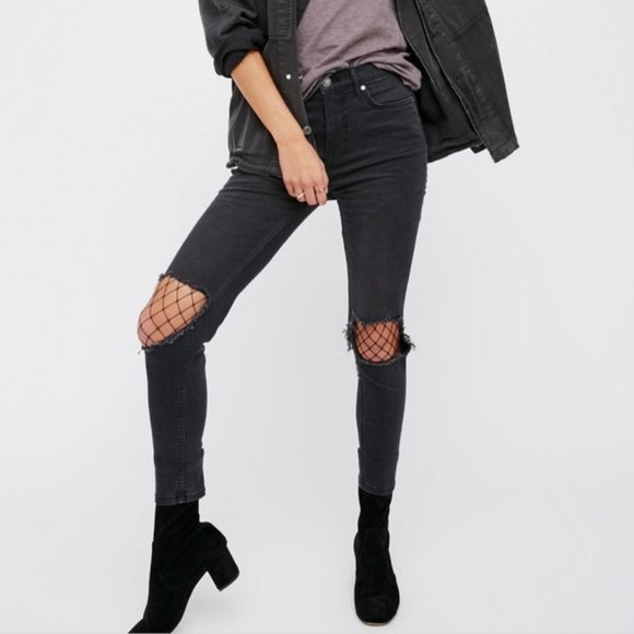 we the free busted skinny jeans